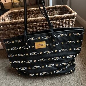 Betsy Johnson Studded Tote Bag